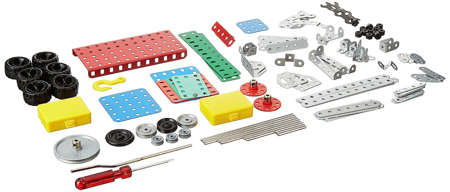 Mechanix Metal - 4 Construction Toy, Building Blocks, Educational Toys for 7+ Yrs Boys and Girls, Multicolor